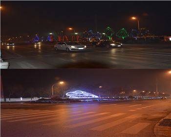 寧夏節(jié)日亮化項(xiàng)目北客站