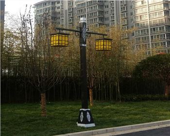 小區庭院燈、柱頭燈-寶雞龍庭山水項目