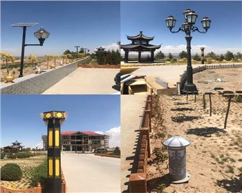 寧夏吳忠市同心縣景觀燈、庭院燈、草坪燈系列項目