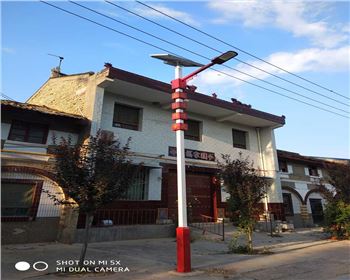 青海咸陽禮泉烽火鎮(zhèn)烽火村新農(nóng)村太陽能路燈項目