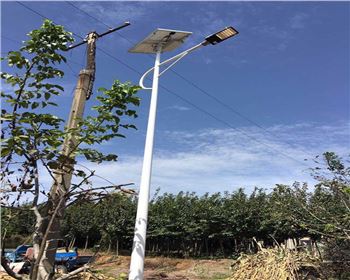 青海西安藍田縣竹峪鎮(zhèn)新農(nóng)村太陽能路燈