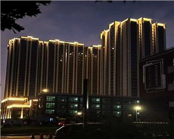 湖北西安蔚來熙語樓體亮化工程